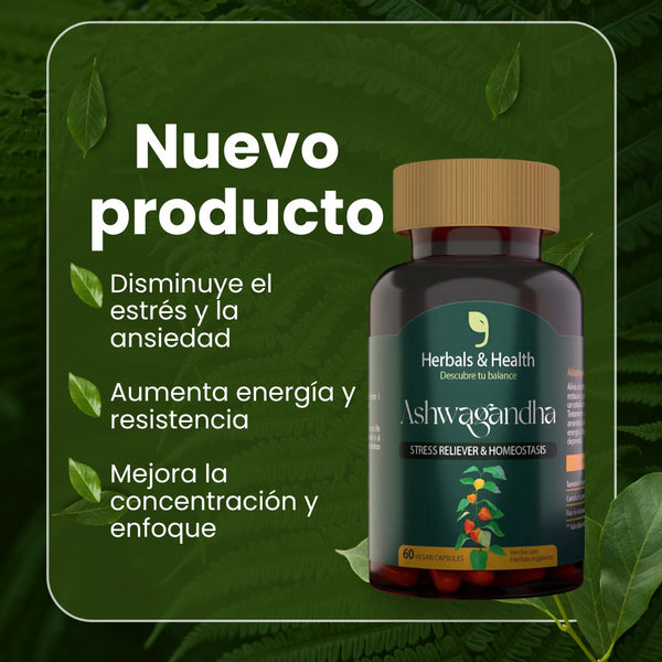 DESCUENTO EXCLUSIVO POR HOY! ASHWAGANDHA™ - Reduce el Estrés - Mejora el Sueño - Reduce el Cortisol